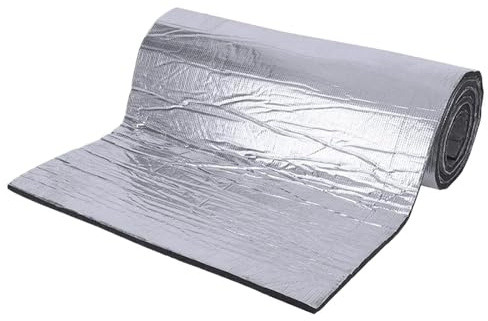 5mm/10mm Per Cofano Motore Porta Parete Auto Tappetino Fonoassorbente Isolamento Termico Adesivo Fonoassorbente Tappetino Isolante Acustico Isolante Insonorizzante(100X140cmX5mm)