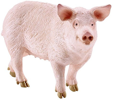 SCHLEICH 13782 Farm World Spielfigur - Schwein, Spielzeug ab 3 Jahren