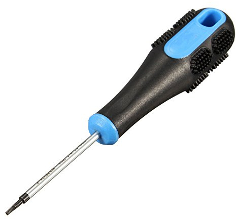 1 destornillador TR6 Torx medio con agujero de acero de alto carbono, seguridad, magnético, precisión para desmontar Apple para Mac