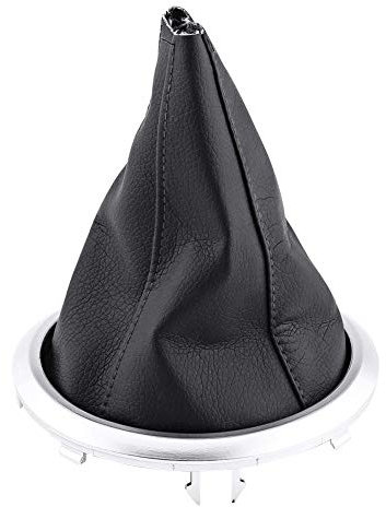 Copri Pomello Cambio Auto Manopola Copri Stuoia Cuoio PU per Swift SX4 2005-2010