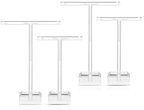 4PCS Acryl Ohrringhalter Schmuckständer Ohrring ständer fur Ohrschmuck-Display Lagerung