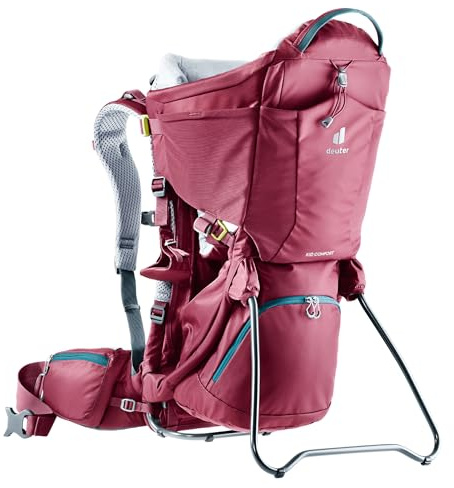 deuter Kid Comfort Child Carrier and Backpack - Maron