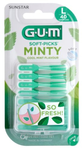 Gum Comfort Flex Cool Mint Große, 40 Bürsten