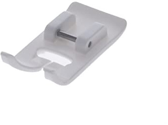 idovy ® - Teflon-Nähfuß für Haushaltsnähmaschinen von Alfa, Singer, Janome, Juki, Elna, Lidl.