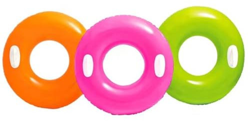 Rund, aufblasbar, Fluor, 76 cm.