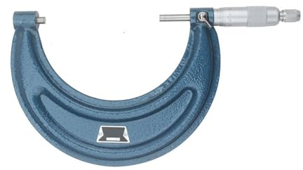MUHM Mikrometer mit Außendurchmesser 100–125 mm, großer Bereich, 0,01 Spiralmikrometer, Instrumentenmessschieber, Zentimeter Außenmikrometer