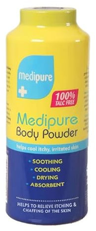 Medipure Baby Powder and Body Powder | 100% Talc Free, Soothing, 200g