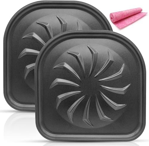 2 Stück Luftfritteusen-Abtropfschale, Ersatzteile, Zubehör für Vortex Air Fryer Pro Air Fritteuse, Vortex Air Fryer Pro Plus, Antihaft-Tropfpfanne, spülmaschinenfest