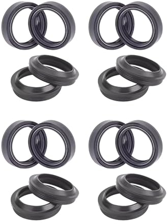 43x55x11 Front Shock Gabel Dämpfer Welle Öl Dichtung Staub Abdeckung for K1100LT Hohe Linie ABS K1100 K 1100 LT(8pc Seal 8pc Cover)