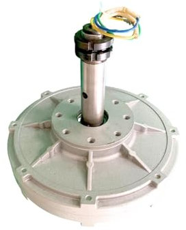 CIJIAOPOYU 3000W 12V 24V 48V Kernloser Wechselstrom-Rare-Earth-Permanentmagnet-Generator mit niedriger Drehzahl, 500 U/min, Lichtmaschine, Maglev-Windturbine(Generator Only-48V,2000W)