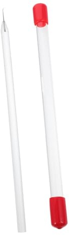 PLAFOPE Aguja Ligera de para Extensiones de Crochet Herramienta en Uso Cuentas de Cristal y Varilla de Cobre de Cabello