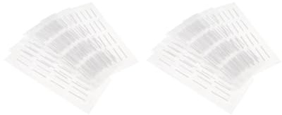 Lot de 10 bigoudis permanents pour faux cils, permanente, maquillage - M (10 pièces)