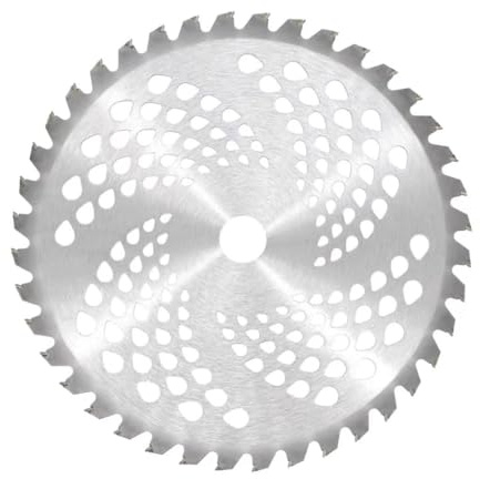 Lame universali per decespugliatore, 25,4 cm x 40 denti, con punta in carburo da 40 denti, 255 x 25,4 mm, 40 denti