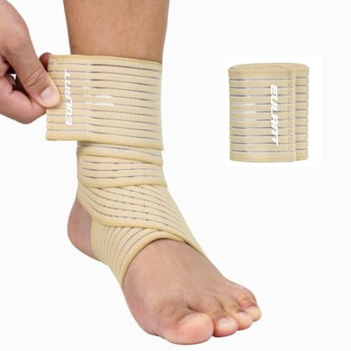 EULANT Elastische Bandage Kompression Wrap 90cm, Elastikbinden/Ellbogenbandage/Elastisch Handgelenk/Knie Kompressionsbandage/Knöchel Stützbandage