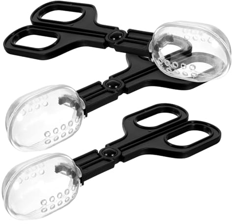 TOYANDONA 3piezas Colador De Pala para Arena y Orina De Palas Pequeñas De Plástico para Recoger Excrementos De Cobayas Accesorios para Mascotas para Limpieza De Jaulas