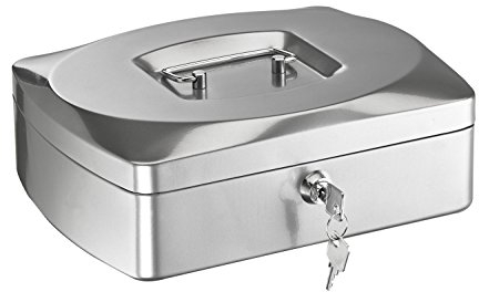 ALCO-Albert 8420-36 Geldkassette, 255 x 200 x 90 mm, silber