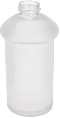 bremermann Bad-Serie Piazza & Lucente - Ersatz Seifenspenderglas, aus satiniertem Glas