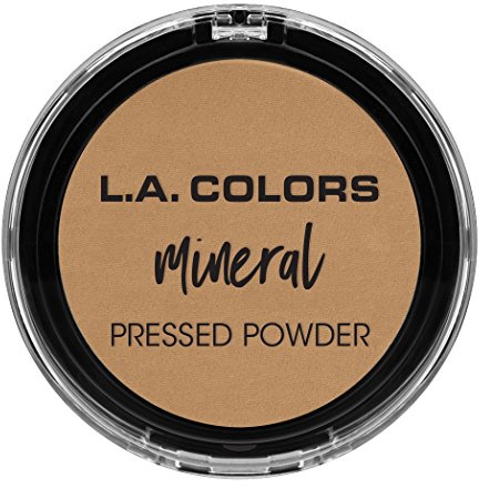 L.A. COLORS Mineral Pressed Powder, Warm Caramel CMP378