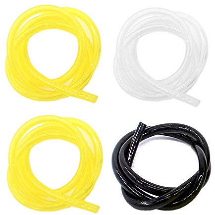 AISEN 4 Tuyau Durite d'essence 2 x 3,5mm 2,5 x 5mm 3 x 5mm pour Souffleur Coupe-bordure Tronçonneuse Debroussailleuse Tuyau d'huile carburant (1 mètre)
