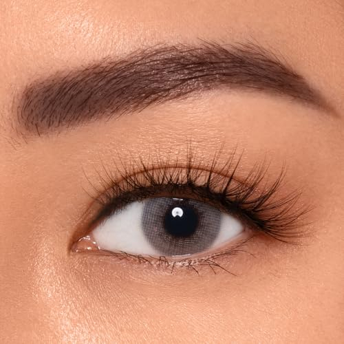 BeautyU ® – Natural Color Lenses (Weiche farbige Kontaktlinsen ohne Stärke) inkl. Kontaktlinsenbehälter & Pinzette I Farbe: Oriental Ocre I 1 Paar Kontaktlinsen weich (2 Stück)