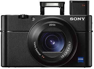 Sony RX100 V Advanced Compact Premium Camera with 1.0-Type Sensor, 24-70 mm F1.8-2.8 Zeiss Lens, Superior AF Performance, 4K Movie (DSC-RX100M5A) (Renewed)