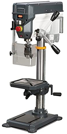Optimum 3191080 OPTIdrill DQ Perceuse à colonne avec entraînement par courroie 230 V