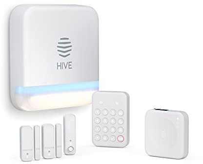 Hive 851997 HomeShield - Smart Home Security Starter Pack with hub, White, 620.0 mm*150.0 mm*620.0 mm