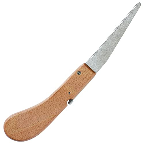 Wazakura Sega a Mano Pieghevole per Bonsai da Giardino Giapponese 100 mm, per Lavorazione del Legno e Bonsai, Mini Sega per Potatura di Alberi, Fatta in Giappone