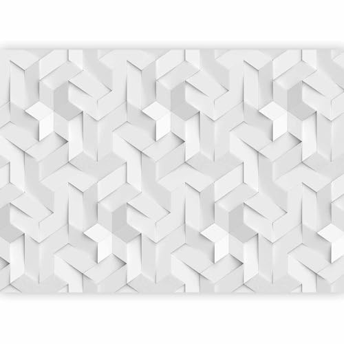 murando PREMIUM Fotomurales Efecto 3D 450x315 cm Papel pintado tejido no tejido Decoración de Pared decorativos Murales moderna de Diseno Fotográfico Abstracto geometrico ilusión óptica f-B-10037-a-a