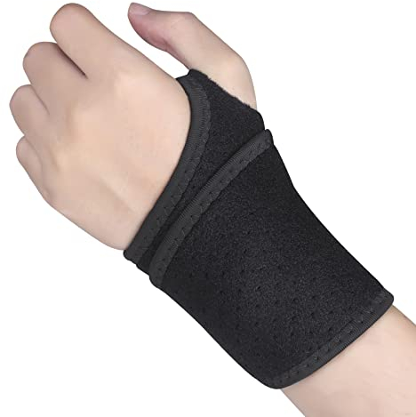 Handgelenkbandage Elastische Verstellbare Karpaltunnel Handgelenkstütze Für Linke and Rechte Hand, Für Schmerzlinderung Tendinitis Arthritis und Badminton Volleyball Handbewegung