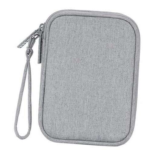 Artibetter 1pc Multi-function Data Cable Organizer Bag for Earphones Dual-layer Design for Travel Compact and Lightweight Storage Pouch for Cables and Sundries Material