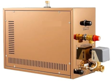 WESLNN Home Sauna Steam Generator AT-S 5/6/7/8/9KW Home Wet Steam Room Steam Bath Generator Household Steaming Sauna Room Steam Bath Sauna Machine For Spa(AT-80S-8KW)