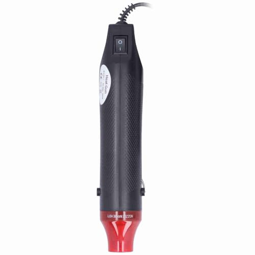 Pistola de Calor, Arma de Calor con Pistola de Aire Caliente con 200 ℃ Temperatura de Trabajo 300W Mini Portátil Conveniente Resistente Eficiente Homm -Air Gun para Elaboración de la Artesanía