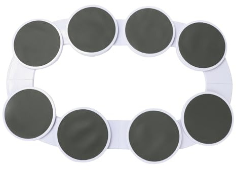 Bandeja giratoria para mesa de comedor, bandeja giratoria de 360° para 8 bandejas, plato giratorio Lazy Susan para mesas largas, mesa de buffet giratoria, multifuncional para comidas familiares y