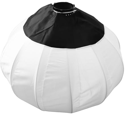 Sharainn Lantern Softbox 65 Cm - Modificador de Luz Suave de la Bola para Fotografía, Grabación de Video y Transmisión en Vivo