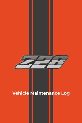 Z28 Vehicle Maintenance Log: Track Maintenance, Repairs, Oil, Miles, Tires and Log Notes – (6 x9 in) Car Repair and Car Service Journal - Oil Change ... Expense Log, Cars, Trucks, and other Vehicles