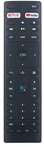 VINABTY Télécommande Vocale Remplacée Convient pour Polaroid TV | TCSAND40FHDPR02, TVSAND42FHDPR01, TVSAND42FHDPR03, TVSAND58QLED, TVSAND32HDPR01, TVSAND32HDPR02, TVSAND42FHDPR04
