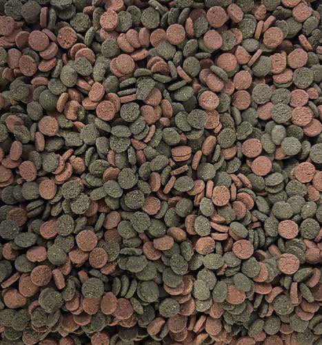 Miniwafers Mix – 6% Spirulina & Astaxantina – wafer affondanti per erbivori in acquario – mangime equilibrato per pesci d'acquario & invertebrati (250 gr)