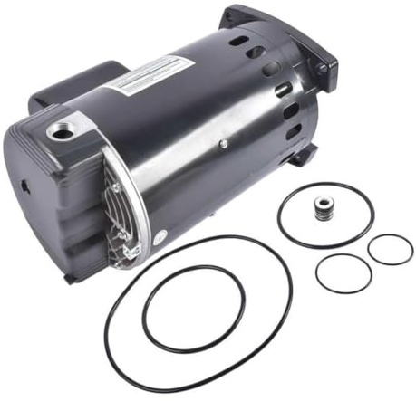 Swimming Pool Pump Motor 1 3450 RPM 1 Speed 230 115 Volts 8 0 16 0 Amps 1 65 Service Factor 56Y Frame Compatible With AP03 B2848