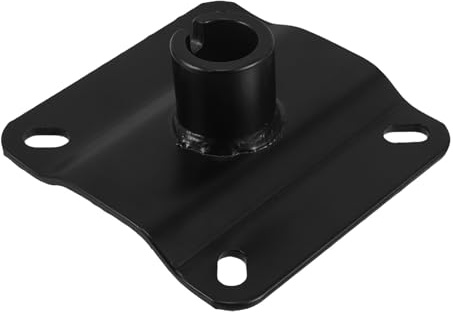 JECOMPRIS Friseurstuhl Ersatzteil Metall Stuhlgestell 130x130mm Hydraulikpumpe Basis Universelle Befestigung für Kosmetik und Salonstühle