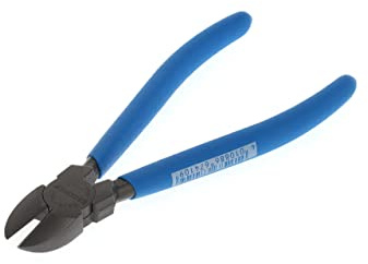 GEDORE Seitenschneider für mittelharten Draht bis 1,6 mm, schwedisch, Antirutsch-Griff, gehärtet, Länge 160 mm, 8314-160 TL