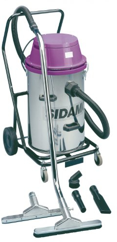 Aspirateur industriel sans sac Pro cuve inox Eau et Poussières JET60 SIDAMO