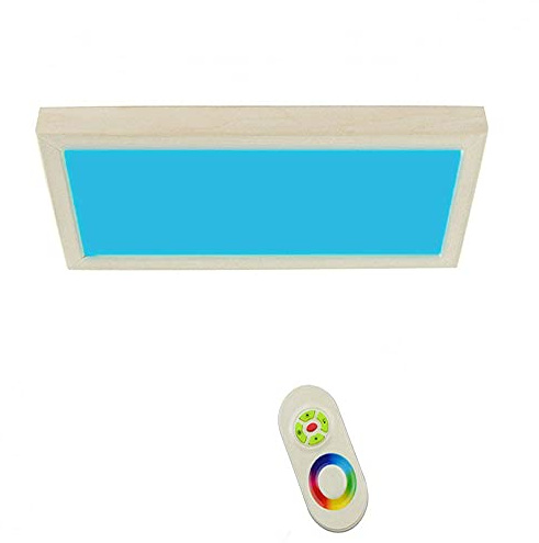 Big LED Sauna farblicht