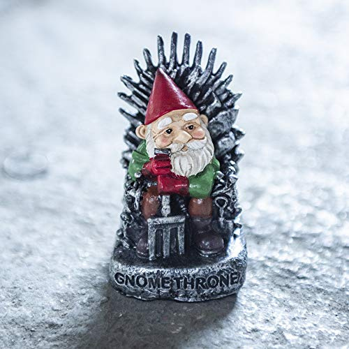 garden mile Figurine de nain de jardin miniature en résine - Ornements d'extérieur - Souvenir de jeu fantaisie - Mini sculpture de jardin pour intérieur et extérieur - 10 cm