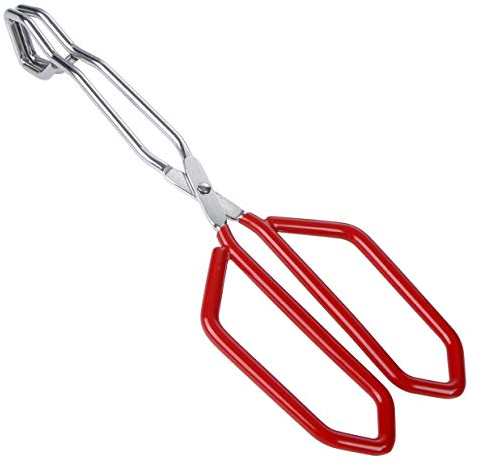 MSY BIGSUNNY Edelstahl-Scherenzange, robust, mit weichen Griffen, Rot, 28 cm