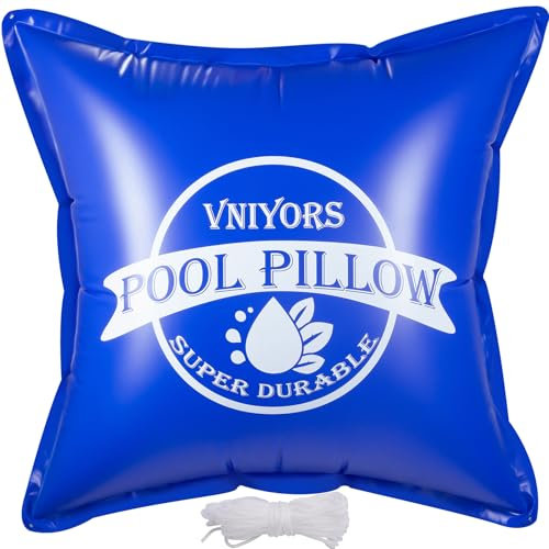 VniYors Cuscino per piscina invernale, 120 x 120 cm, per piscina invernale, XXL, copertura gonfiabile, per piscina rotonda, 366, cuscino invernale per piscina (rettangolare)