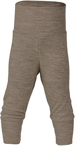 Pantalones para bebé de seda de lana. nogal 86 cm/92 cm