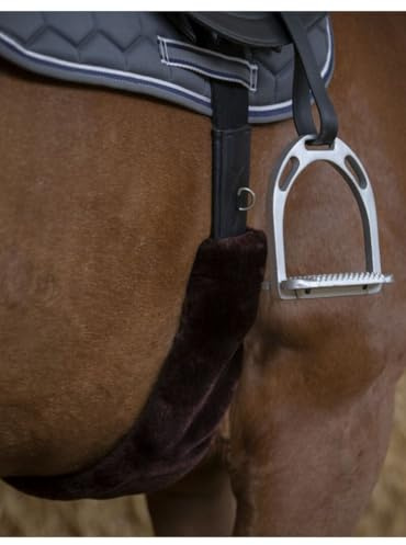 Equitheme Agnellino per sottopancia 80 cm, Marrone