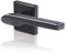 Yale YPP7-S-CB Door Handle Square 7 Pieces Black Sienna Model - Button Lock