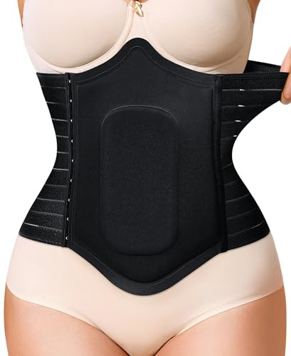 YERKOAD 360 Lipo Schaumstoff, nach Operationen, Bauchstütze, atmungsaktiv, Taillenmieder, Bauch-Kompressionsbrett